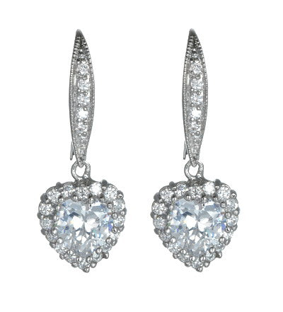 Women's Fashion CZ Bridal Wedding Earring