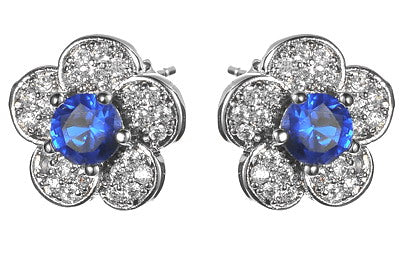 Women's Fashion CZ Stud Earring