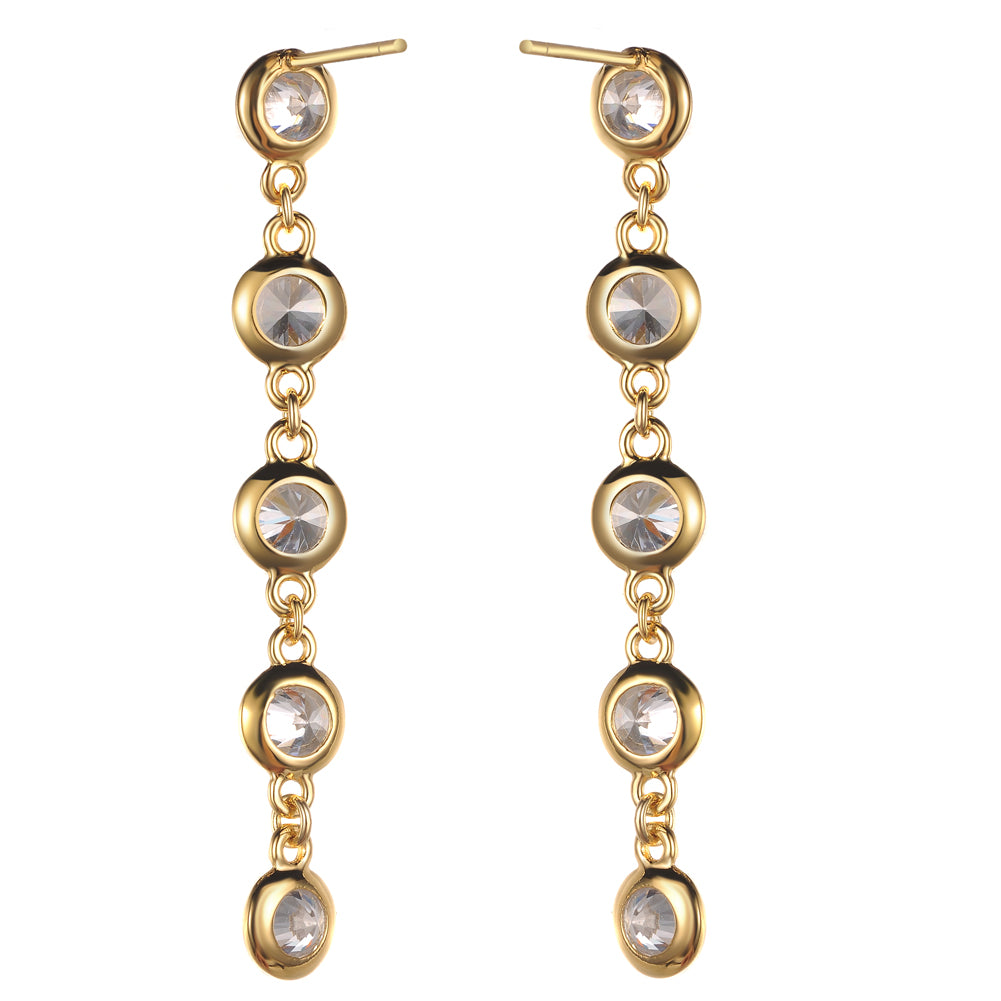 925 Silver Cubic Zirconia Earring