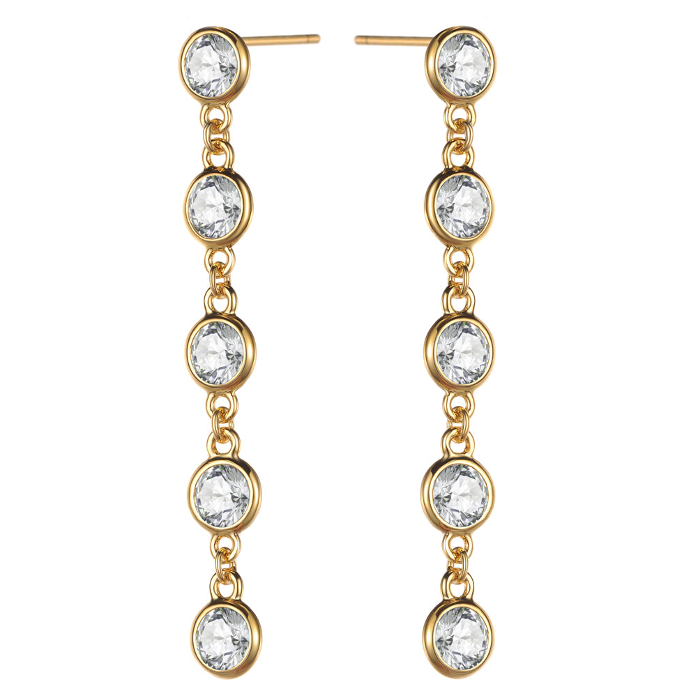 925 Silver Cubic Zirconia Earring