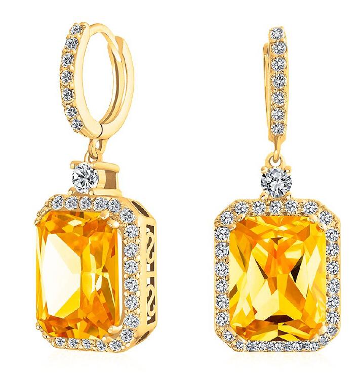 Women's Fashion CZ Bridal Wedding Earring