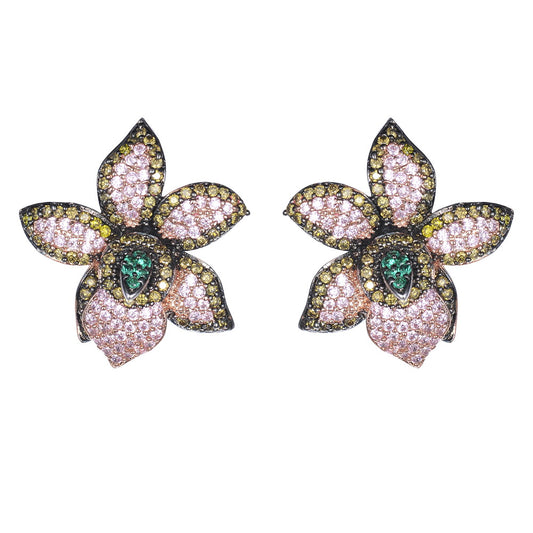 Women's Fashion CZ Bridal Wedding Earring