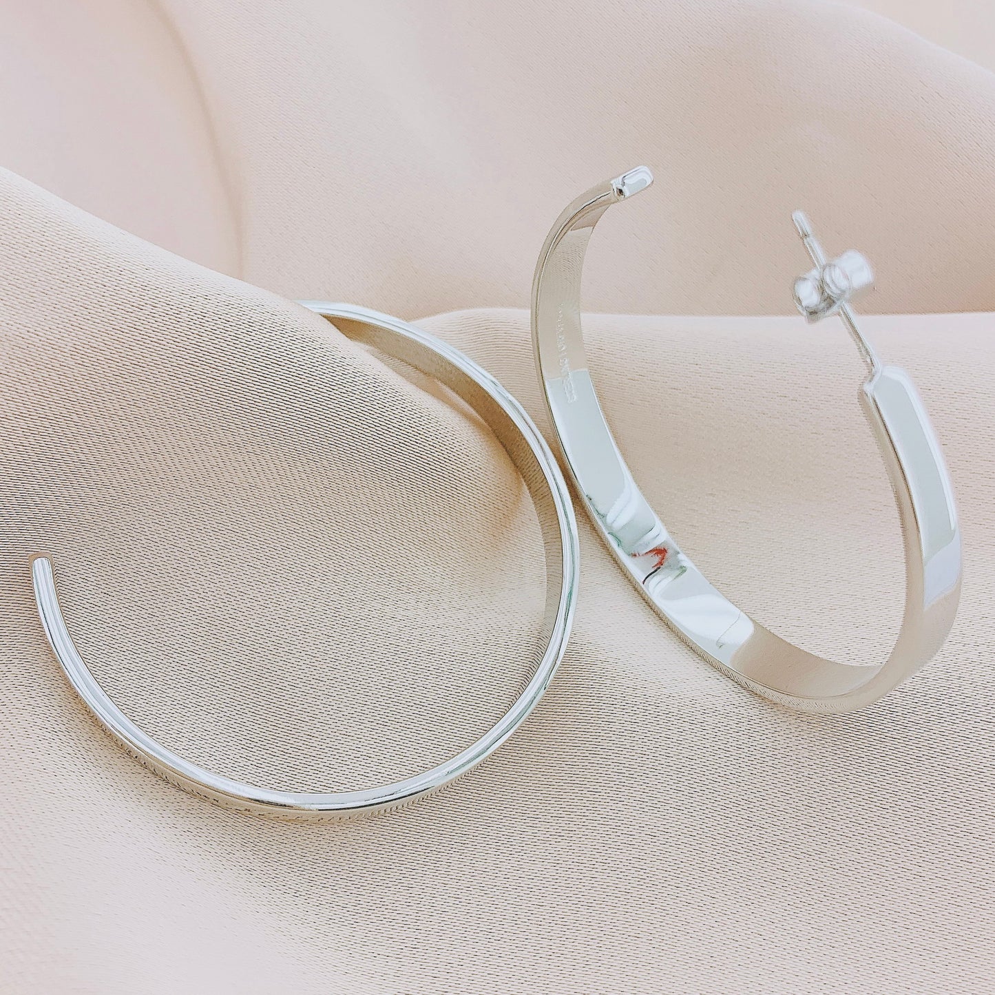 Women's Fashion Plain Hoop Earring