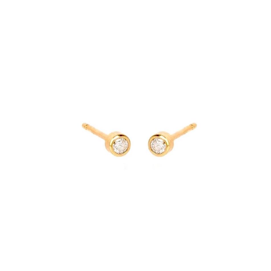 925 Silver CZ Stud Earring
