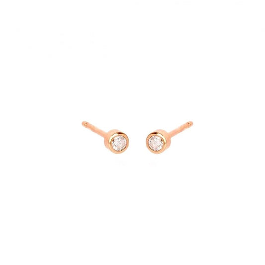 925 Silver CZ Stud Earring