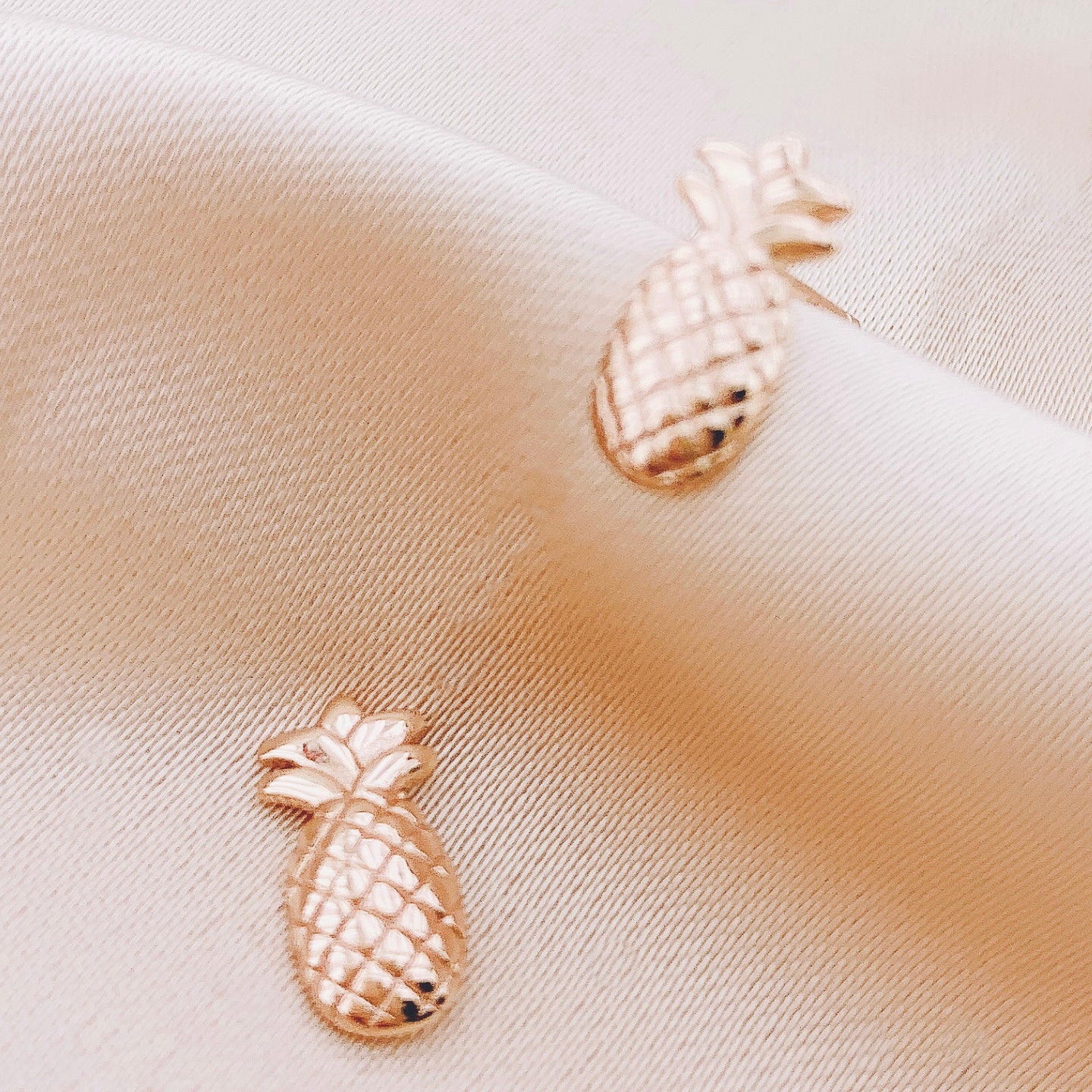 925 Silver Pineapple Stud Earring