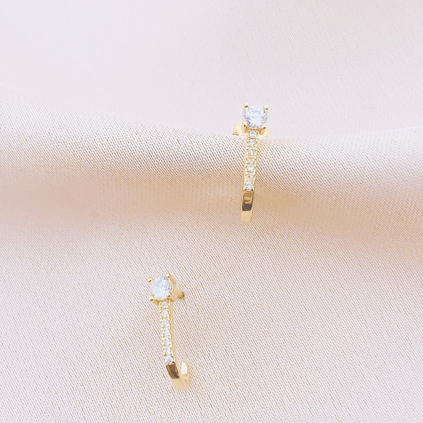 925 Silver CZ Earring