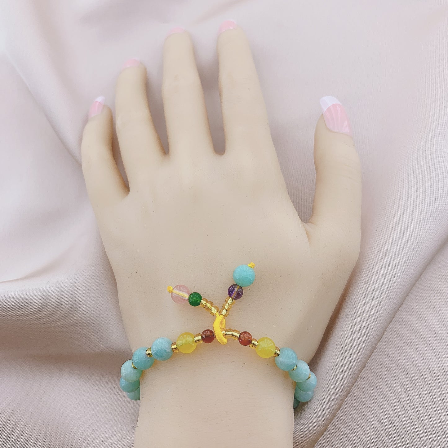 Women's Fashion Jade Beads Gemstone Bracelet