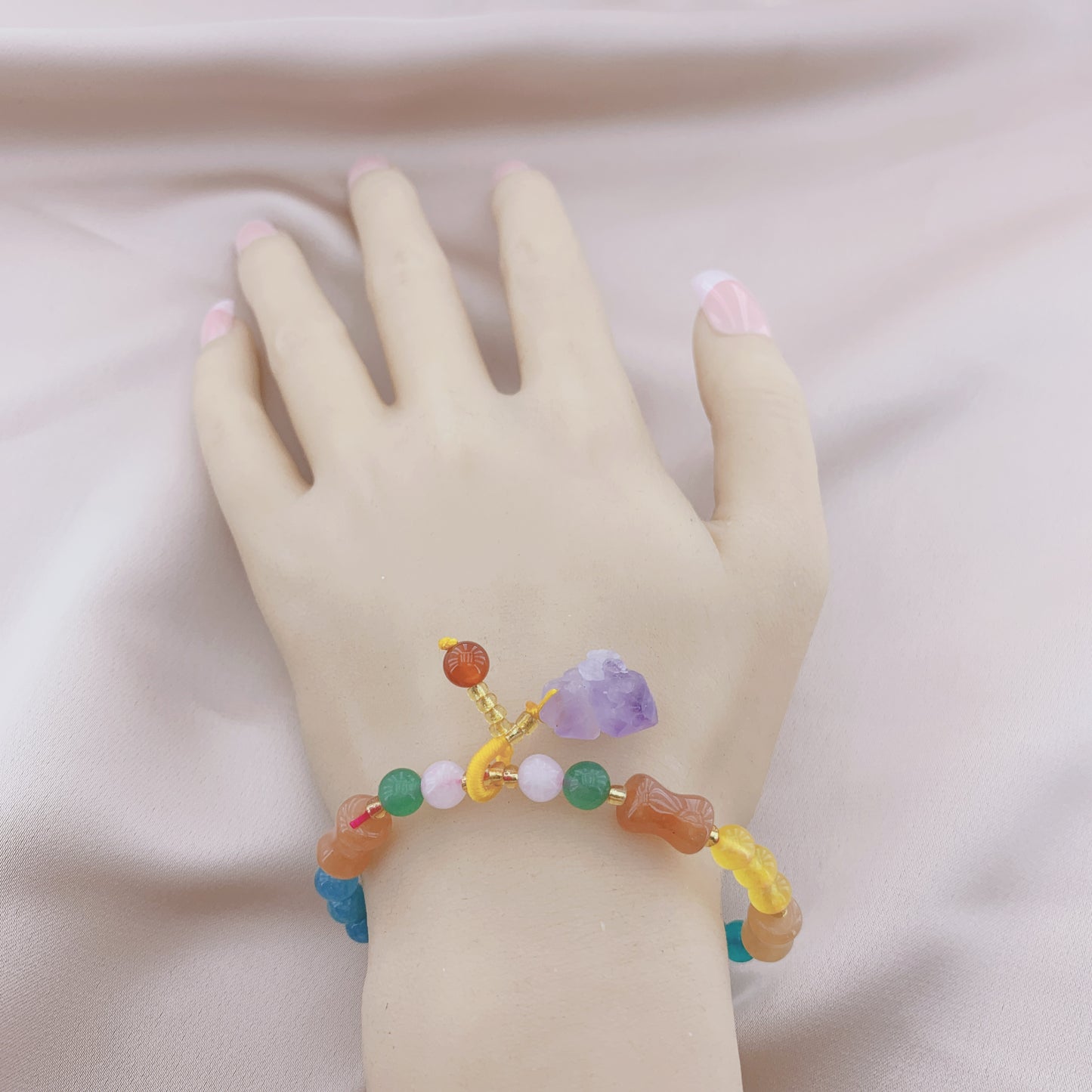 Women's Fashion Beads Gemstone Bracelet