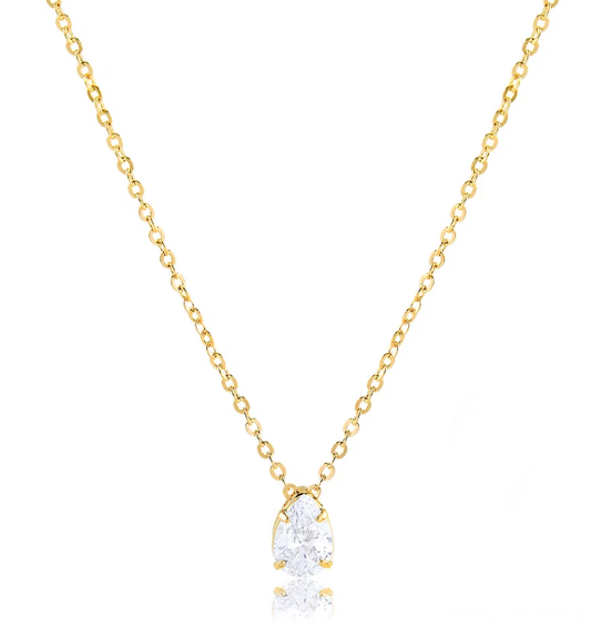 925 Silver CZ Necklace