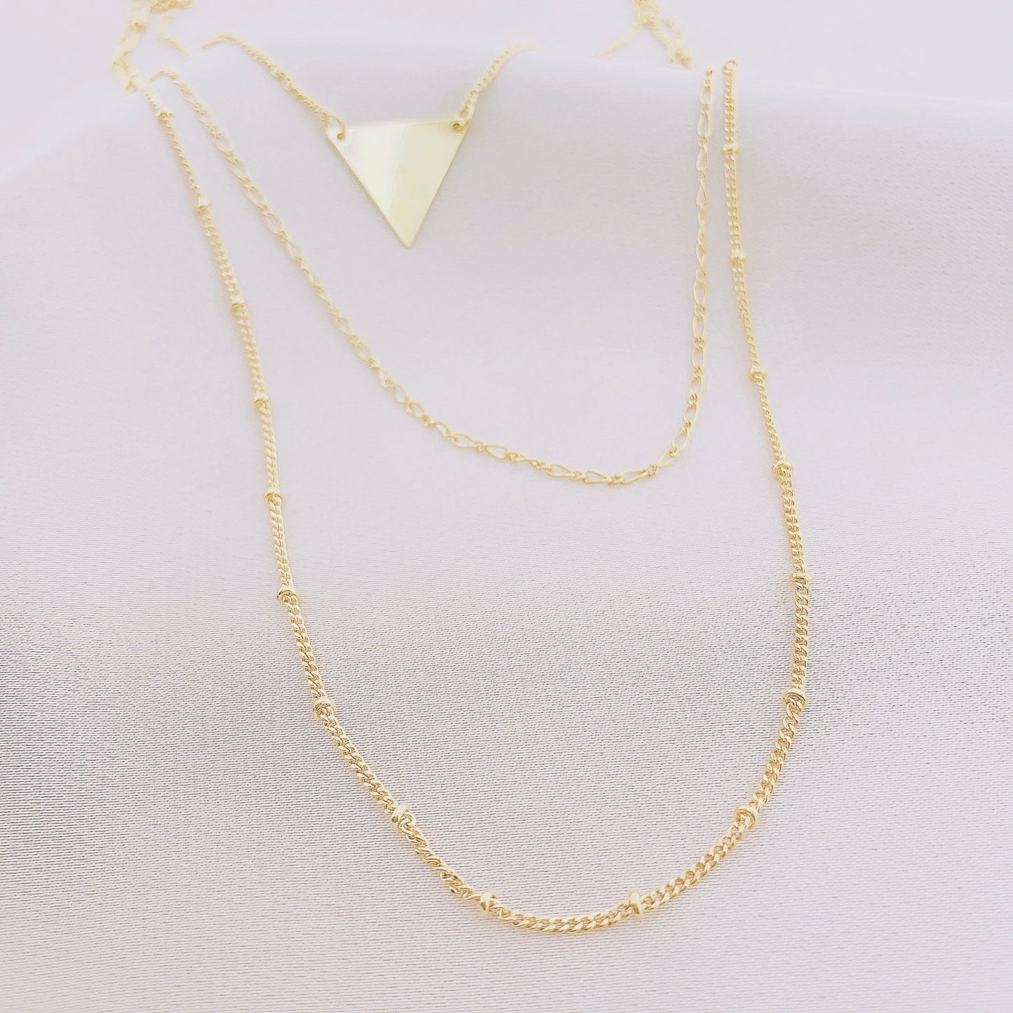 Women's Fashion Multiple Layered Chain Necklace