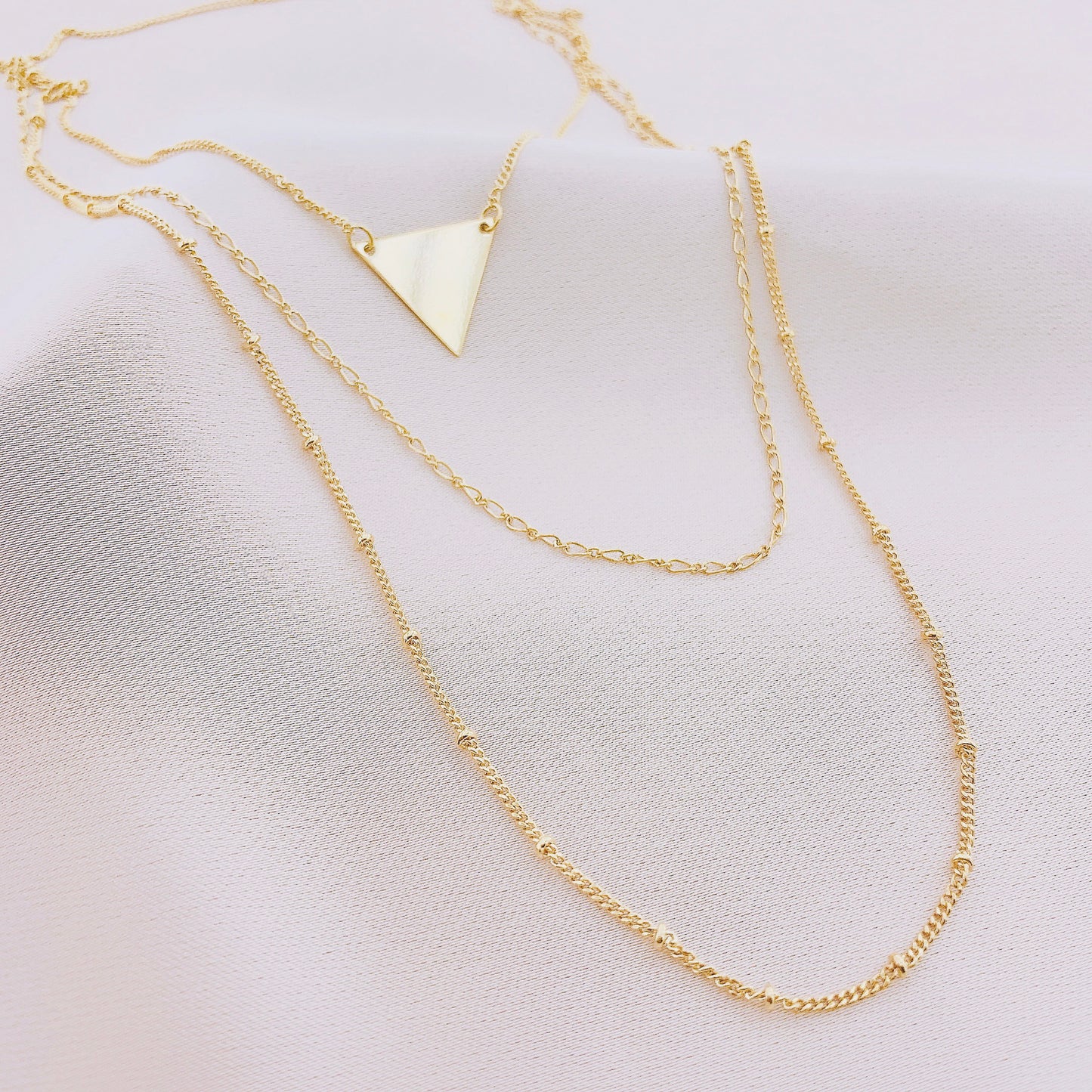 Women's Fashion Multiple Layered Chain Necklace