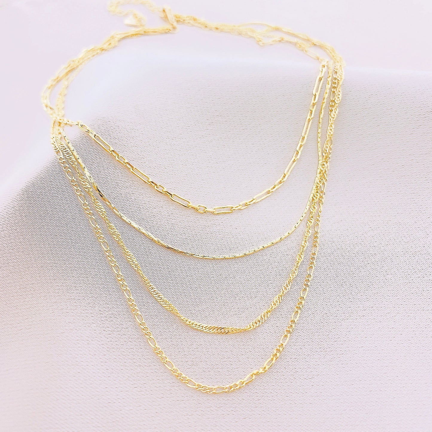 Women's Fashion Multiple Layered Chain Necklace