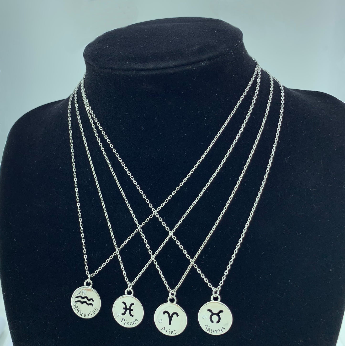 Women's Fashion CZ Constellation Necklace