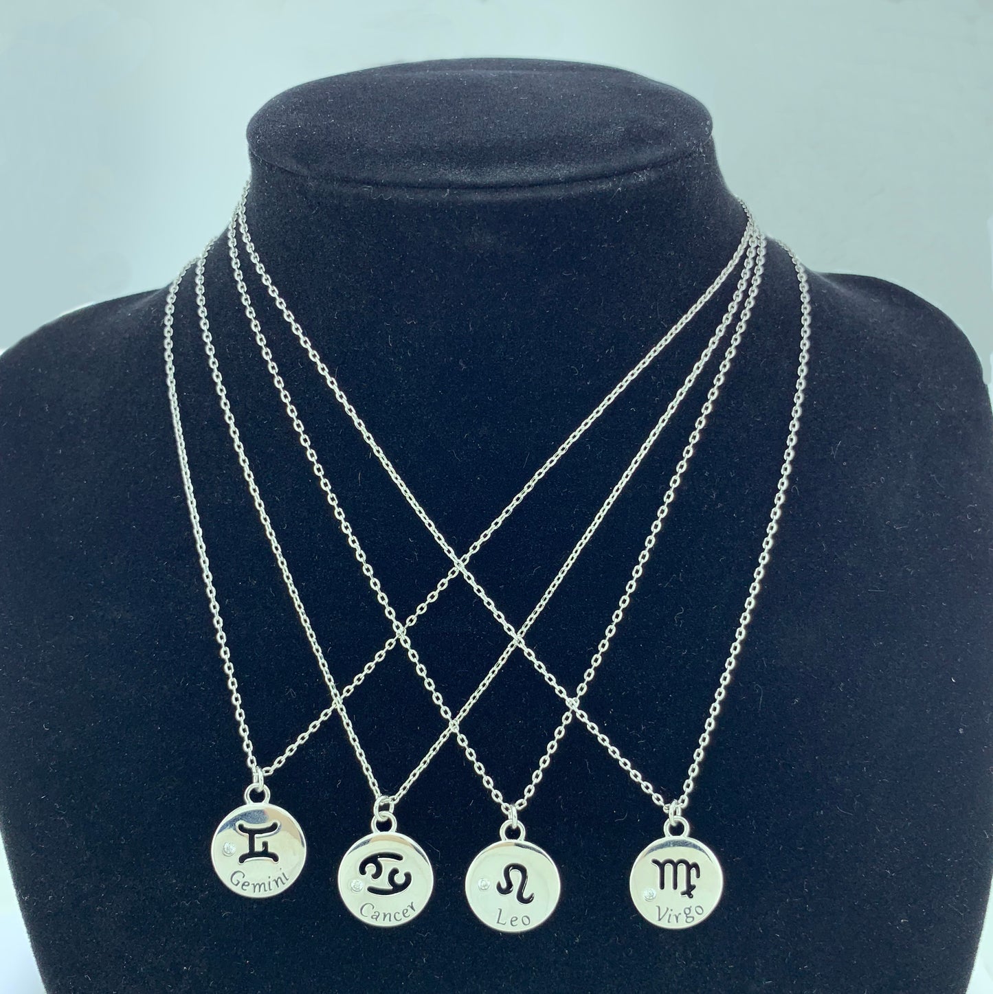 Women's Fashion CZ Constellation Necklace