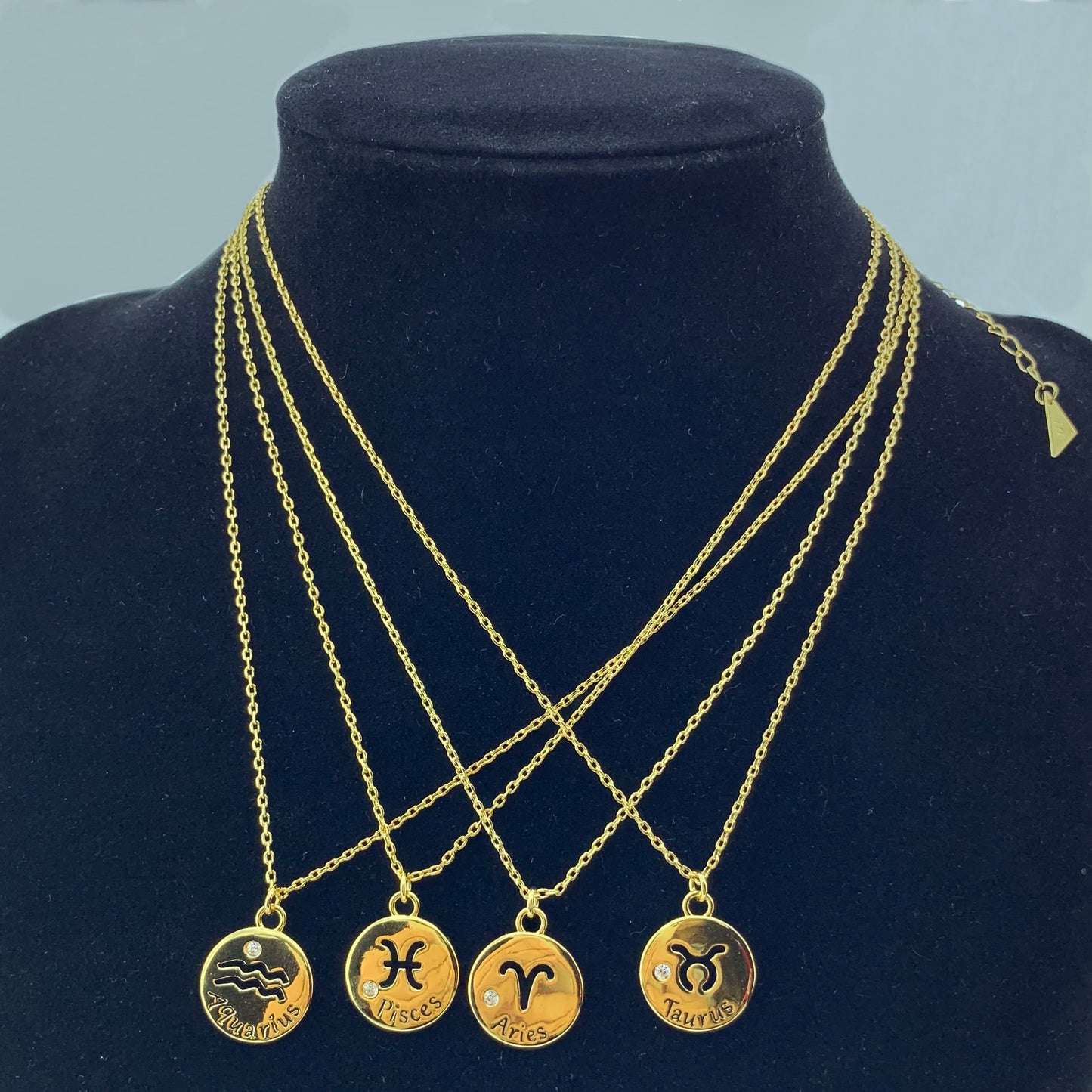 Women's Fashion CZ Constellation Necklace
