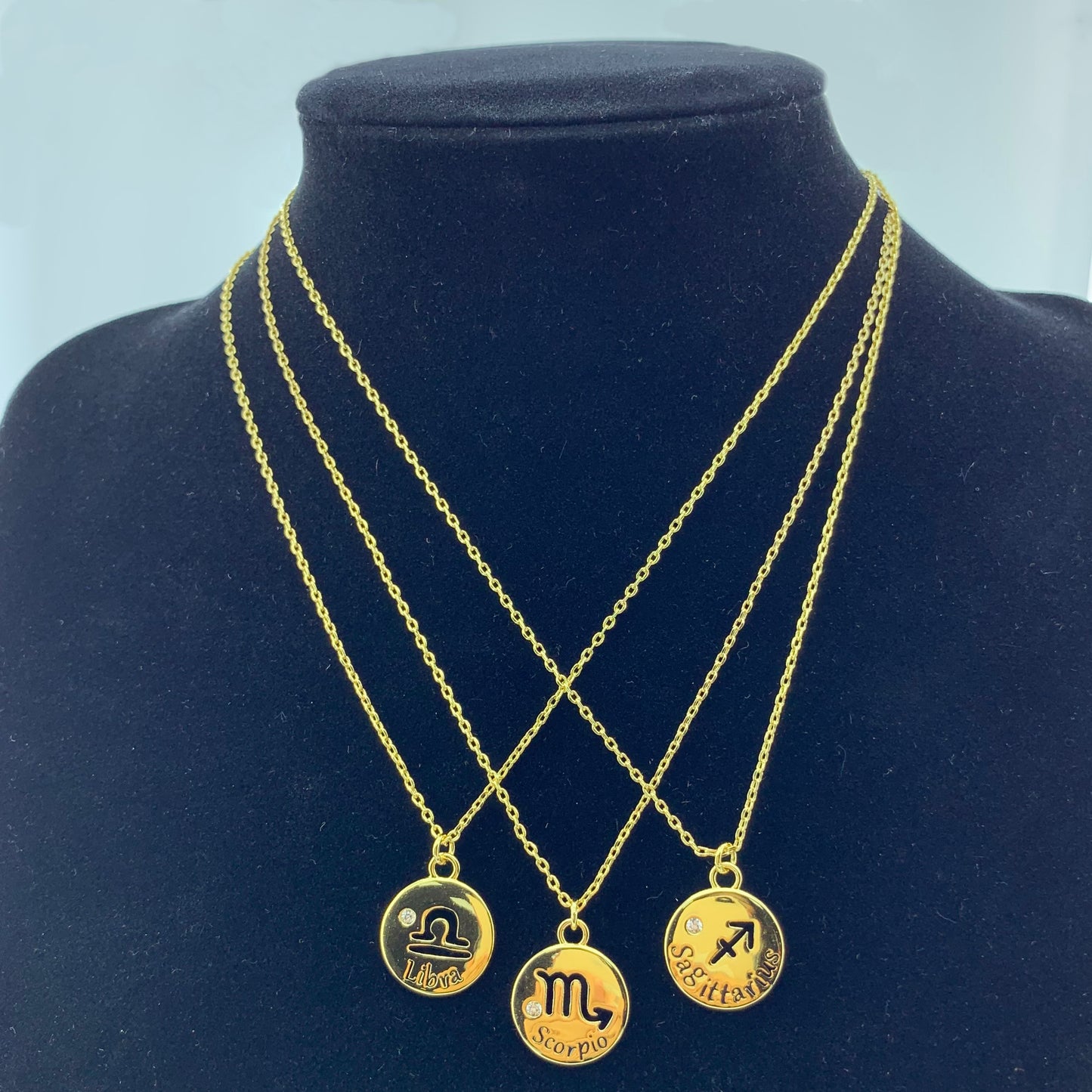 Women's Fashion CZ Constellation Necklace
