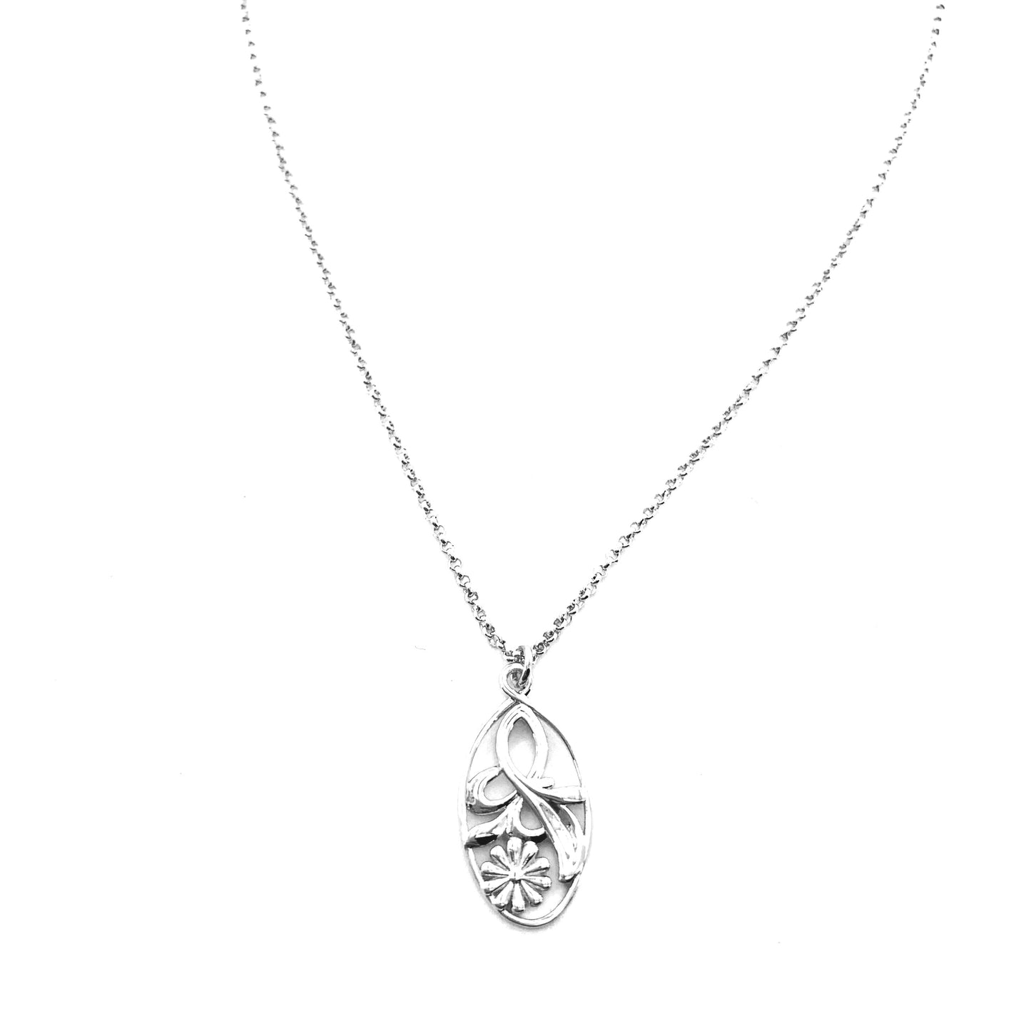 Women's Daisy Pendant Necklace