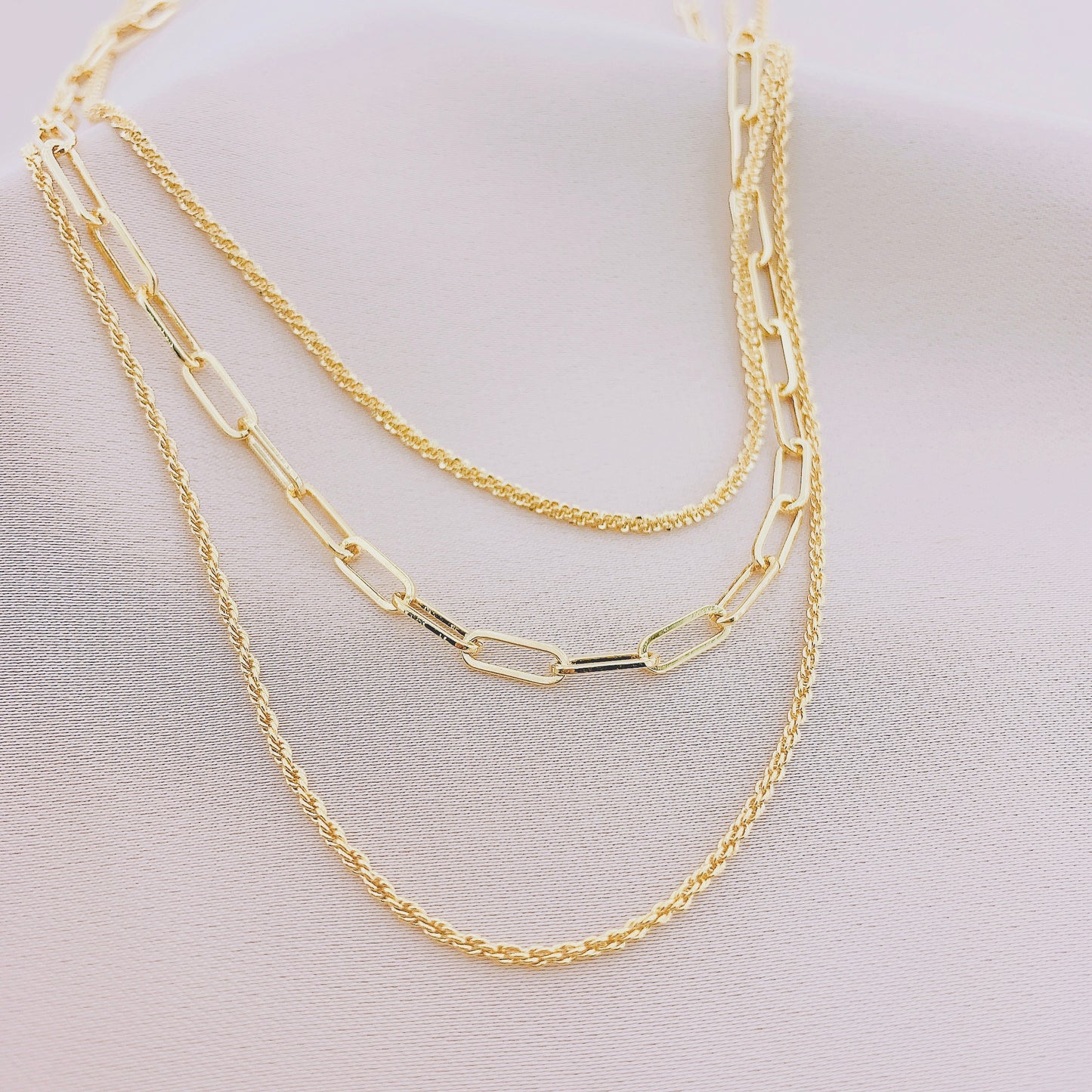 Women's Long Layer Chain Necklace