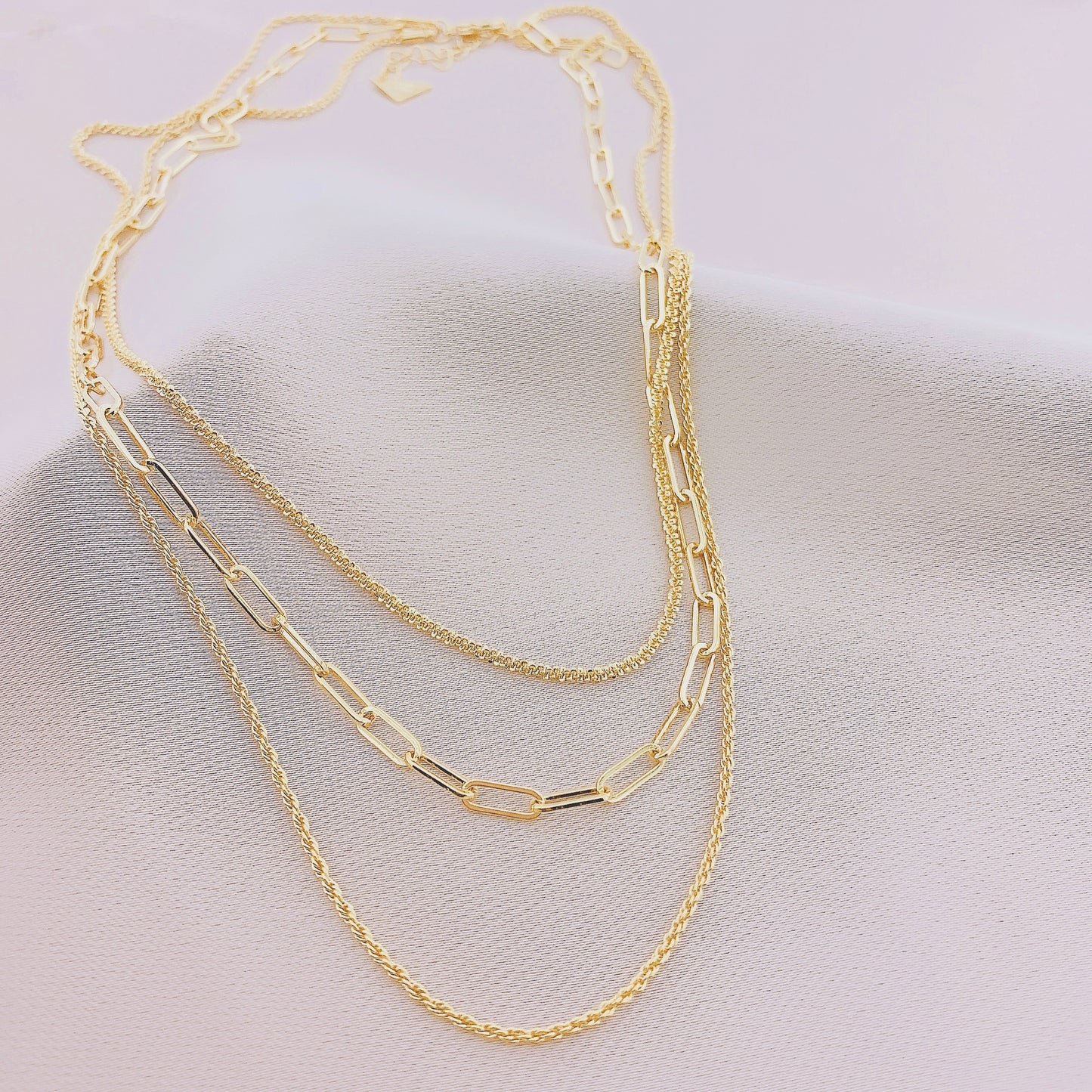 Women's Long Layer Chain Necklace
