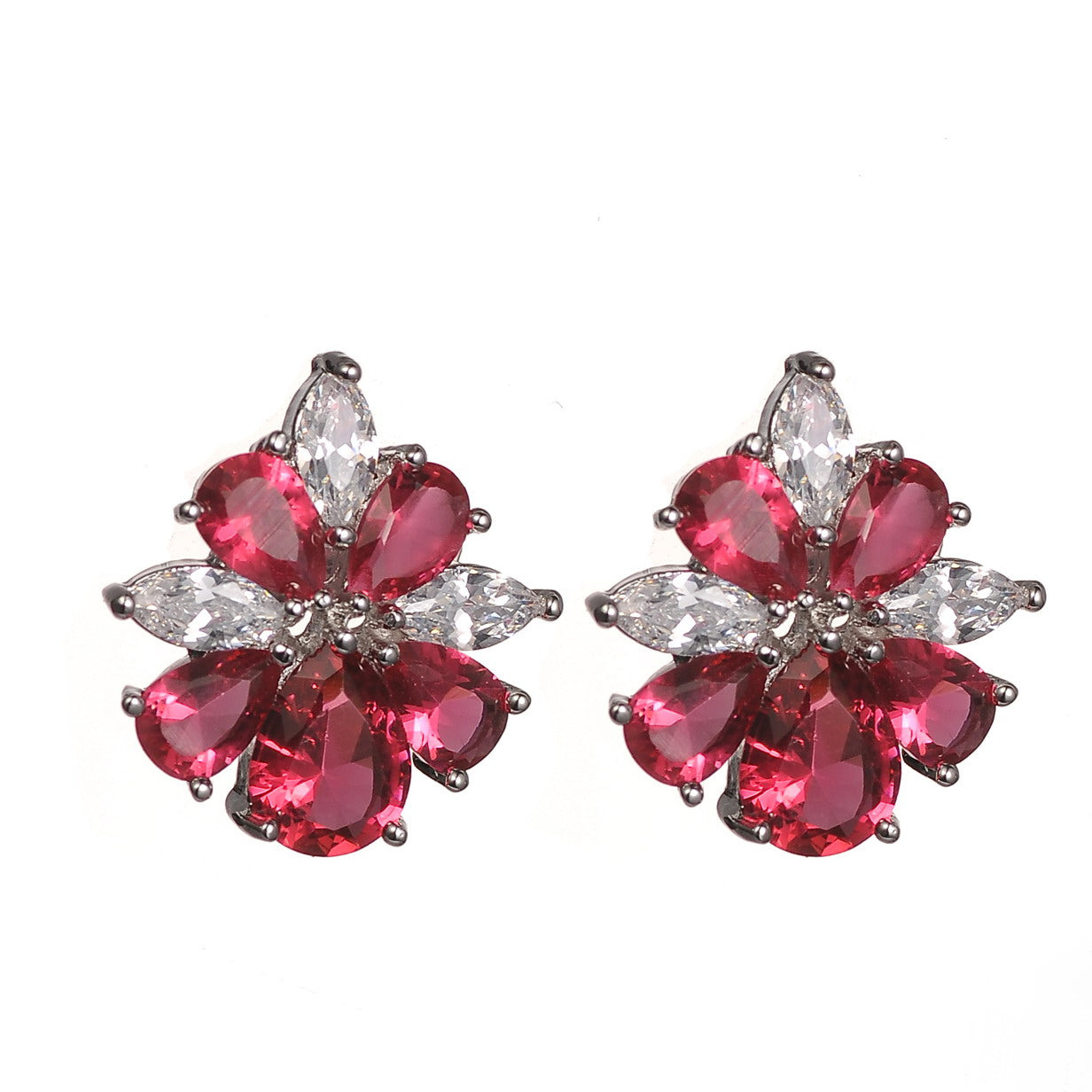 Women's Fashion CZ Wedding Bridal Jewelry Sets