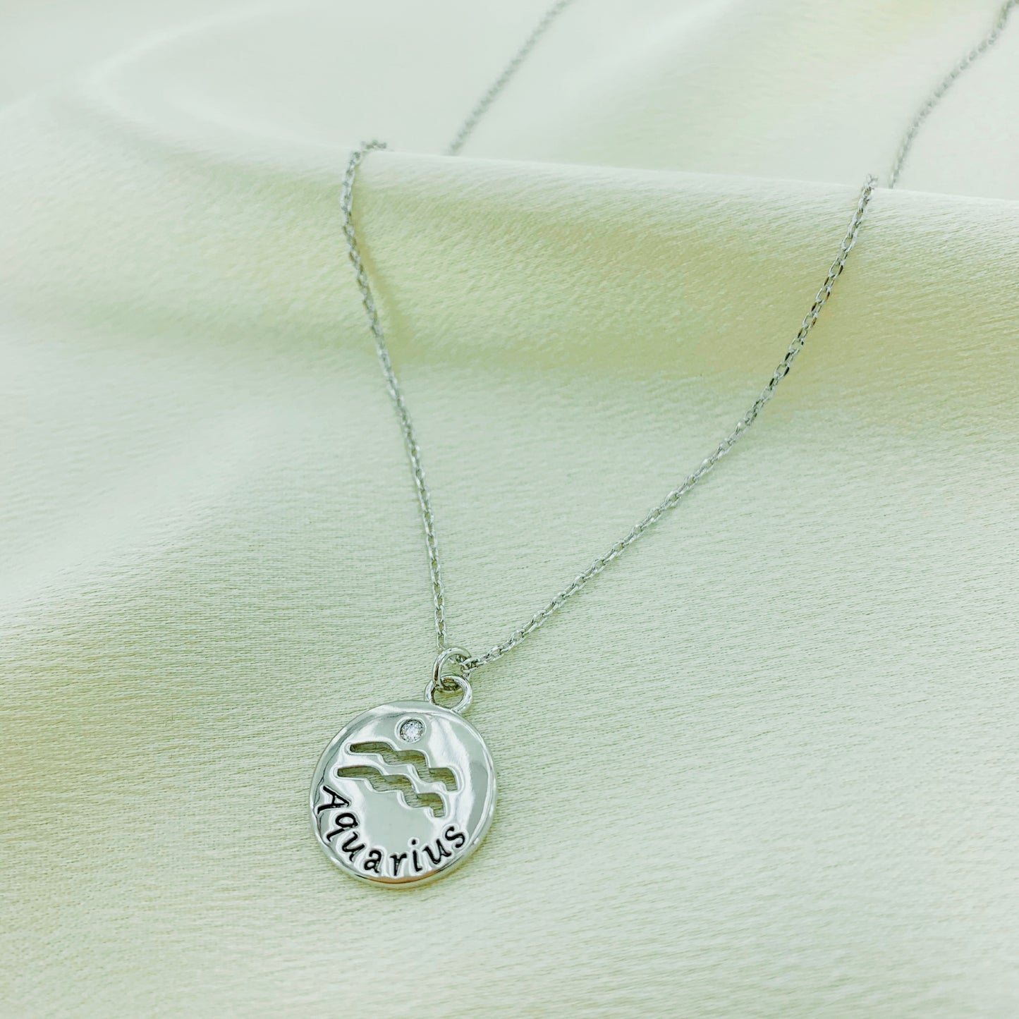 Women's Fashion CZ Constellation Necklace