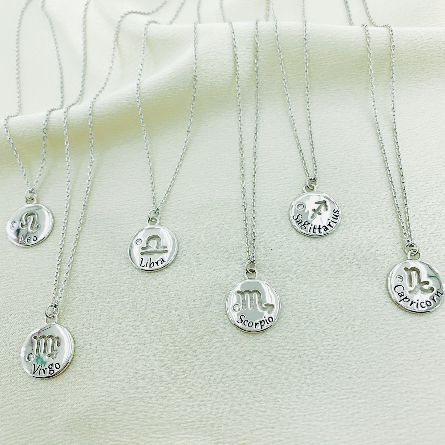 Women's Fashion CZ Constellation Necklace