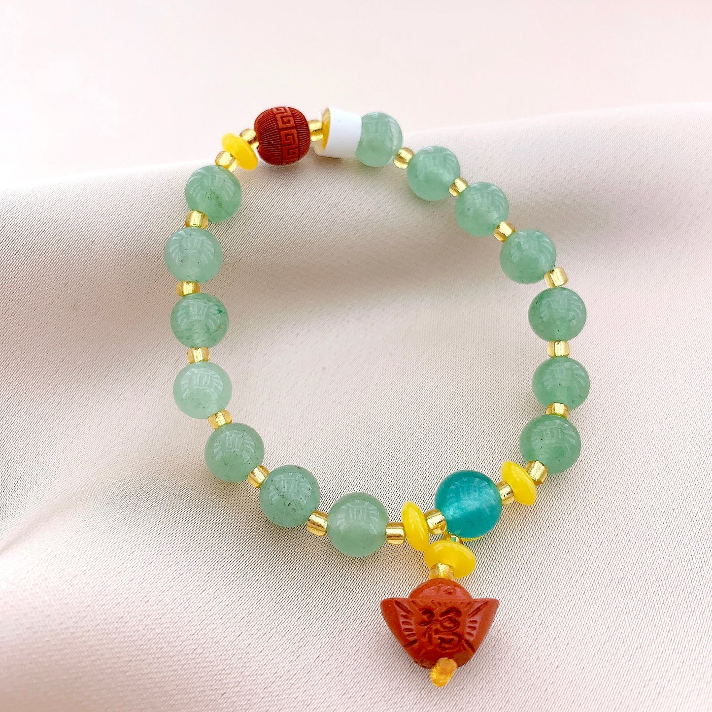 Women's Fashion Jade Beads Gemstone Bracelet