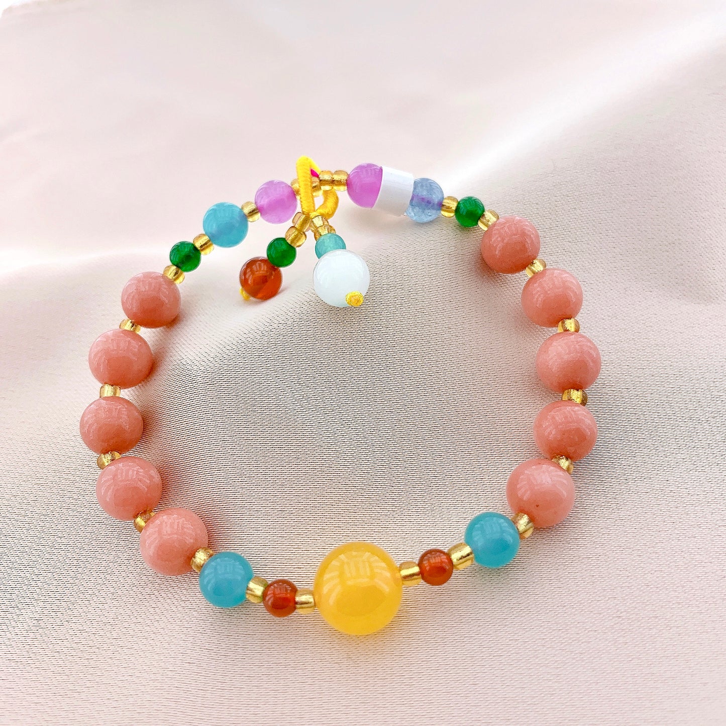 Women's Fashion Beads Gemstone Bracelet