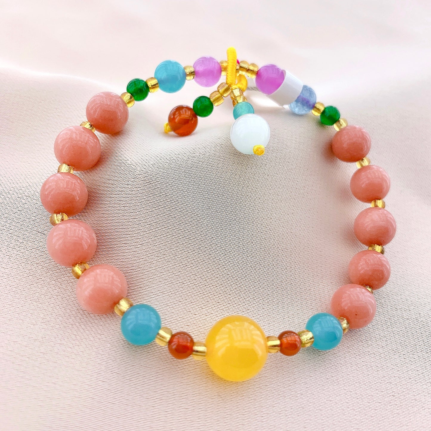 Women's Fashion Beads Gemstone Bracelet
