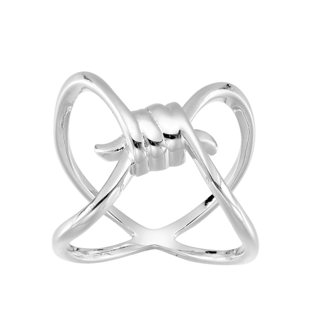 Women's Twisted Plain Ring