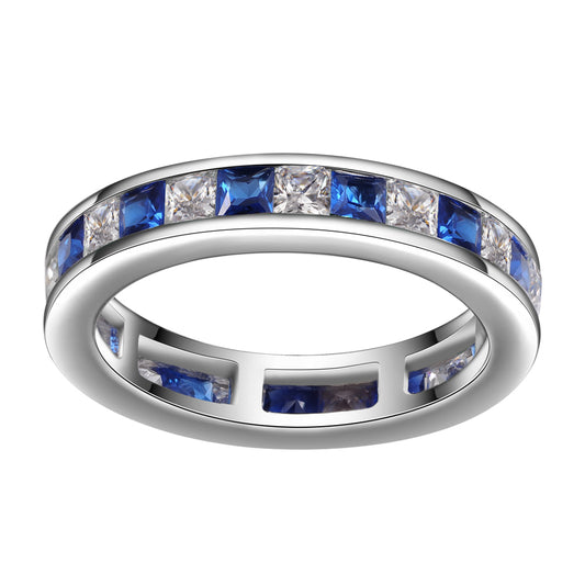 925 Silver Engagement Wedding Bridal Ring