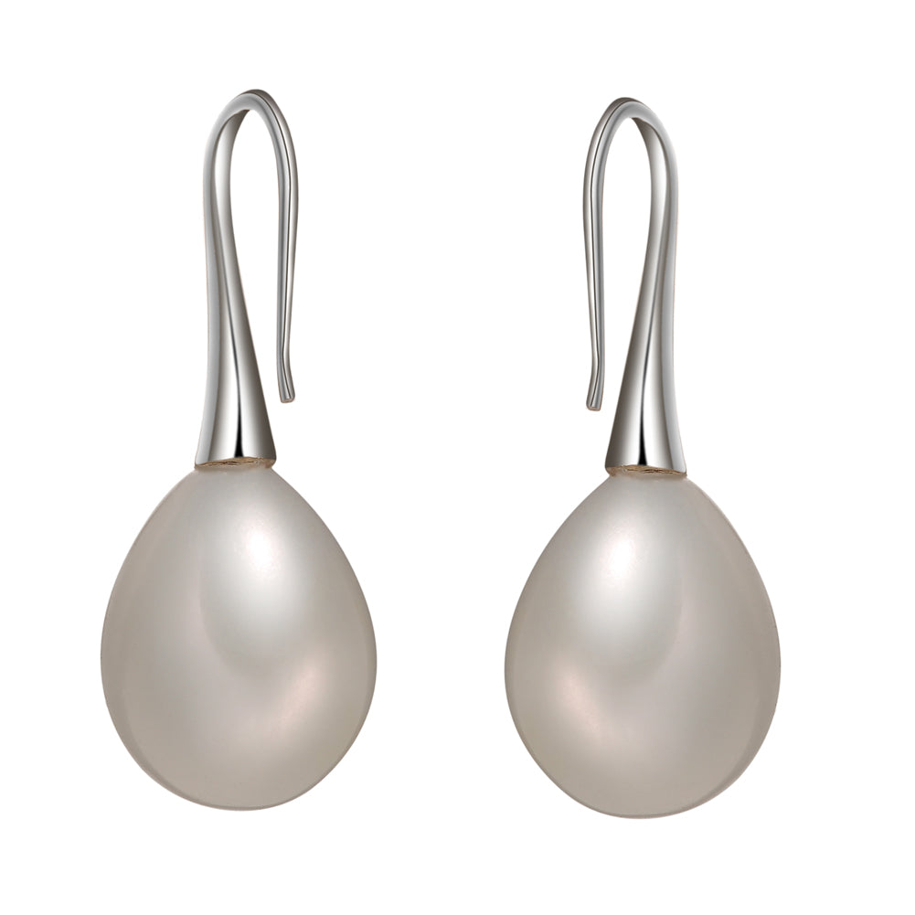 925 Silver Drop Pearl Earring