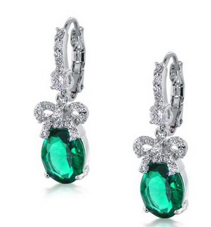 Women's Fashion CZ Bridal Wedding Earring