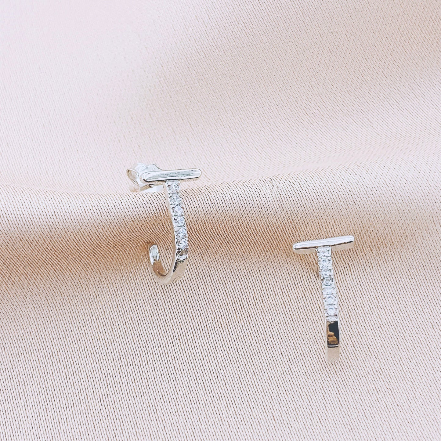 925 Silver CZ Earring