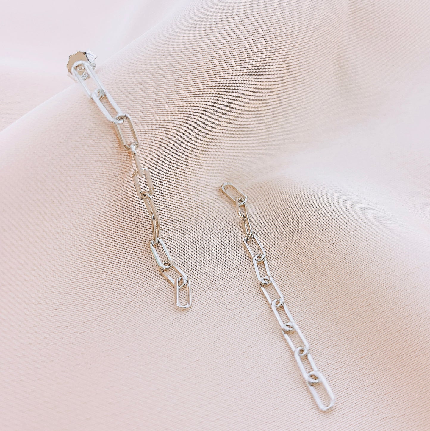 925 Silver Chain Earrings