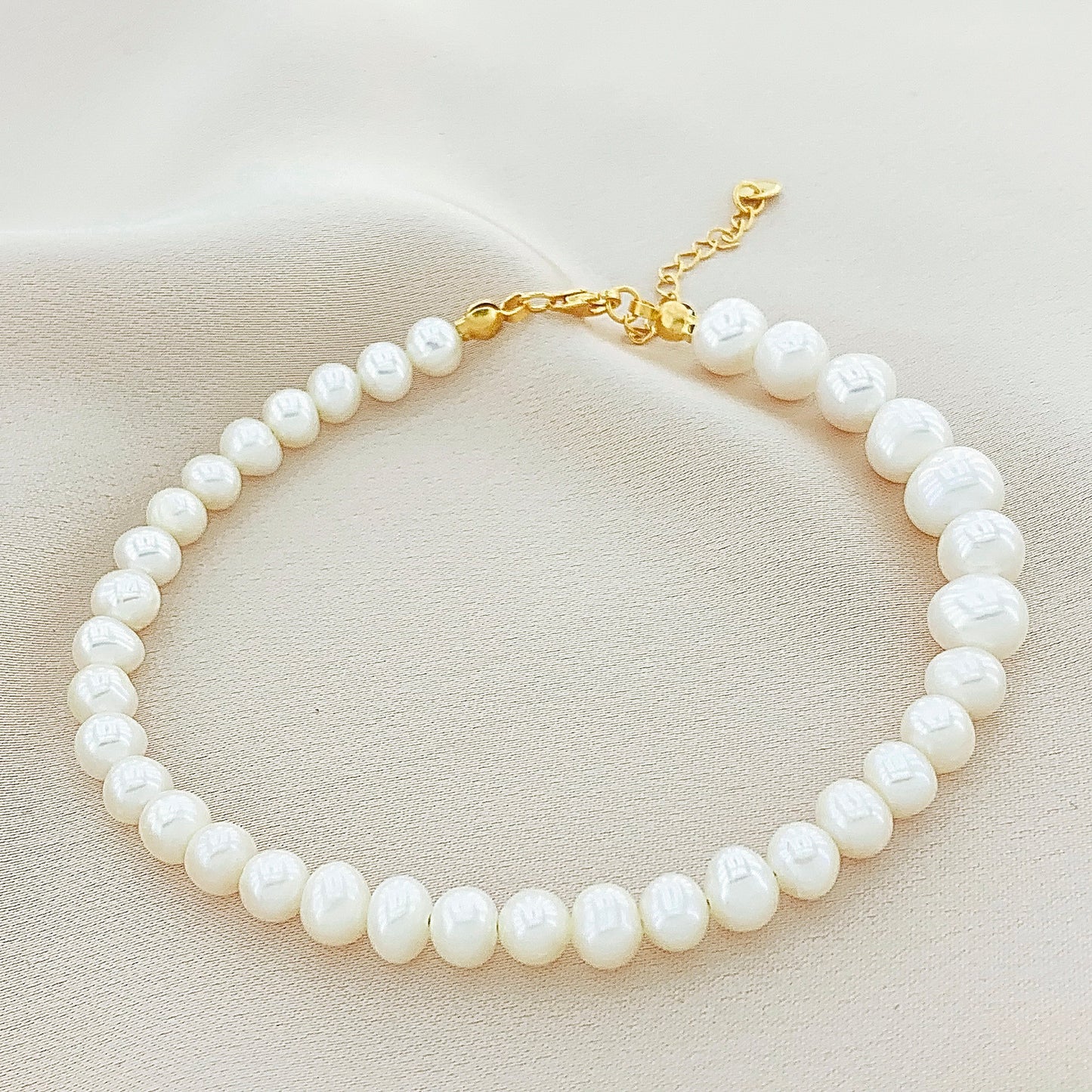 925 Silver Pearl anklet
