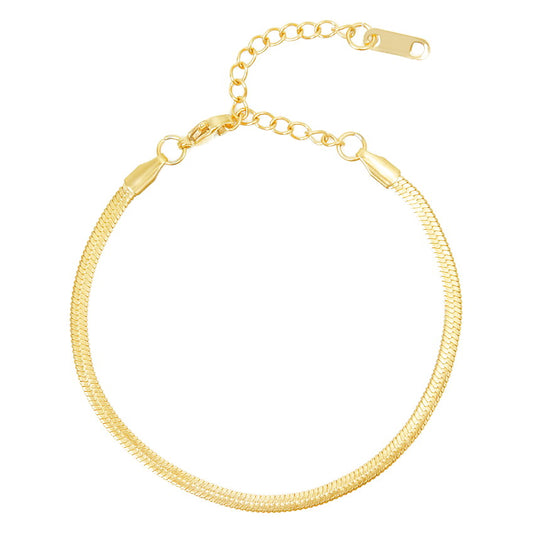 Women's Herringbone Chain Bracelet