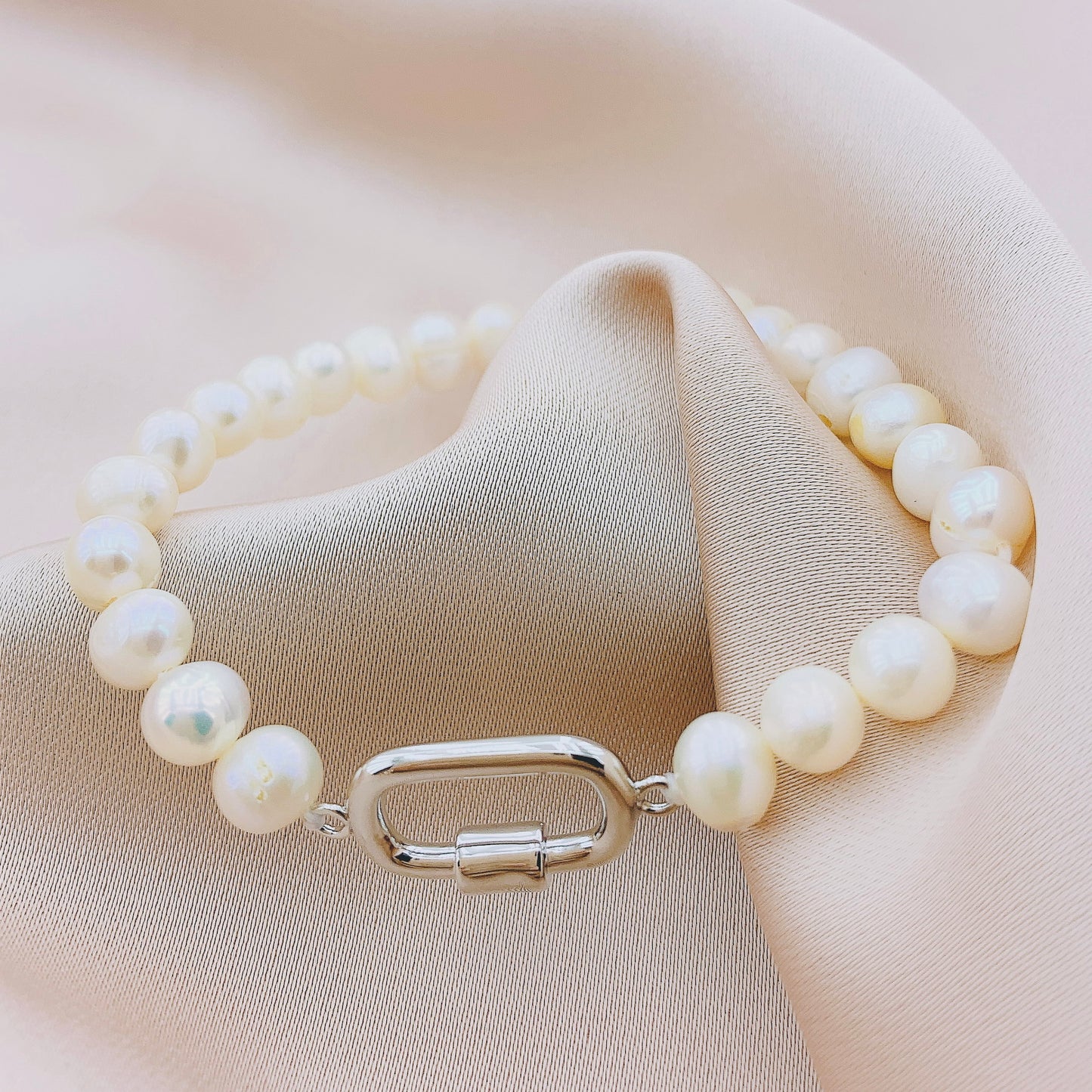 Women's Fashion Beads Pearl Stretch Bracelet