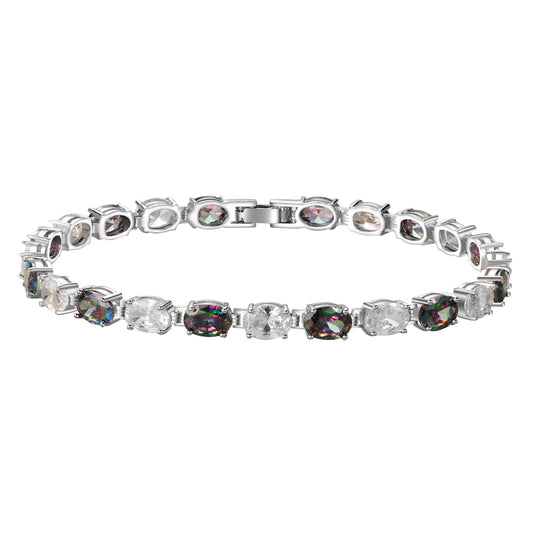 Women's Fashion CZ Cubic Zirconia Bridal Wedding Bracelet