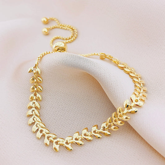 Women's Fashion Chain Adjustable Bolo Bracelet