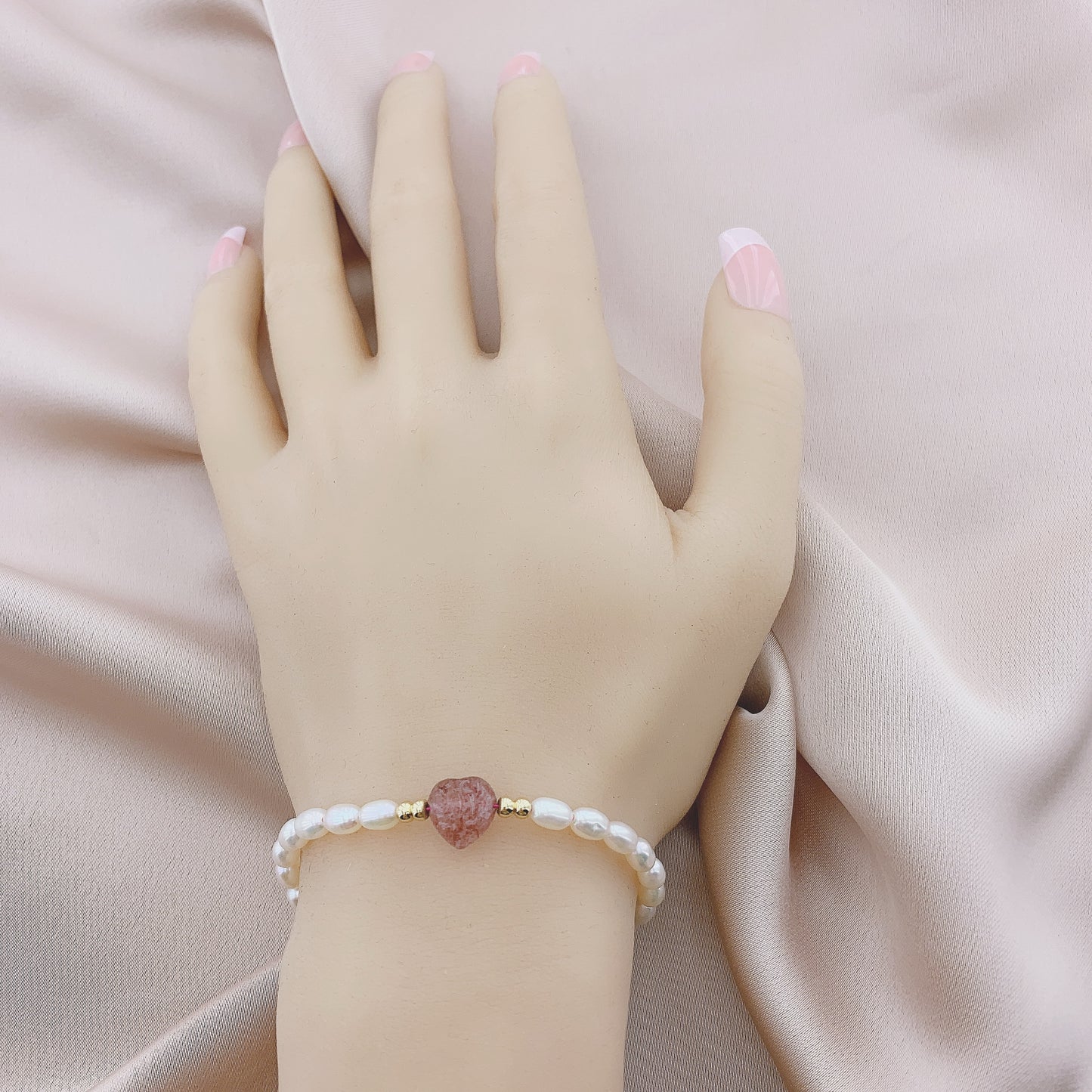 Women's Fashion Fresh Water Pearl Gemstone Bracelet