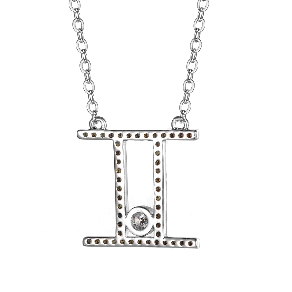 Women's Fashion Constellation CZ Pendant Necklace