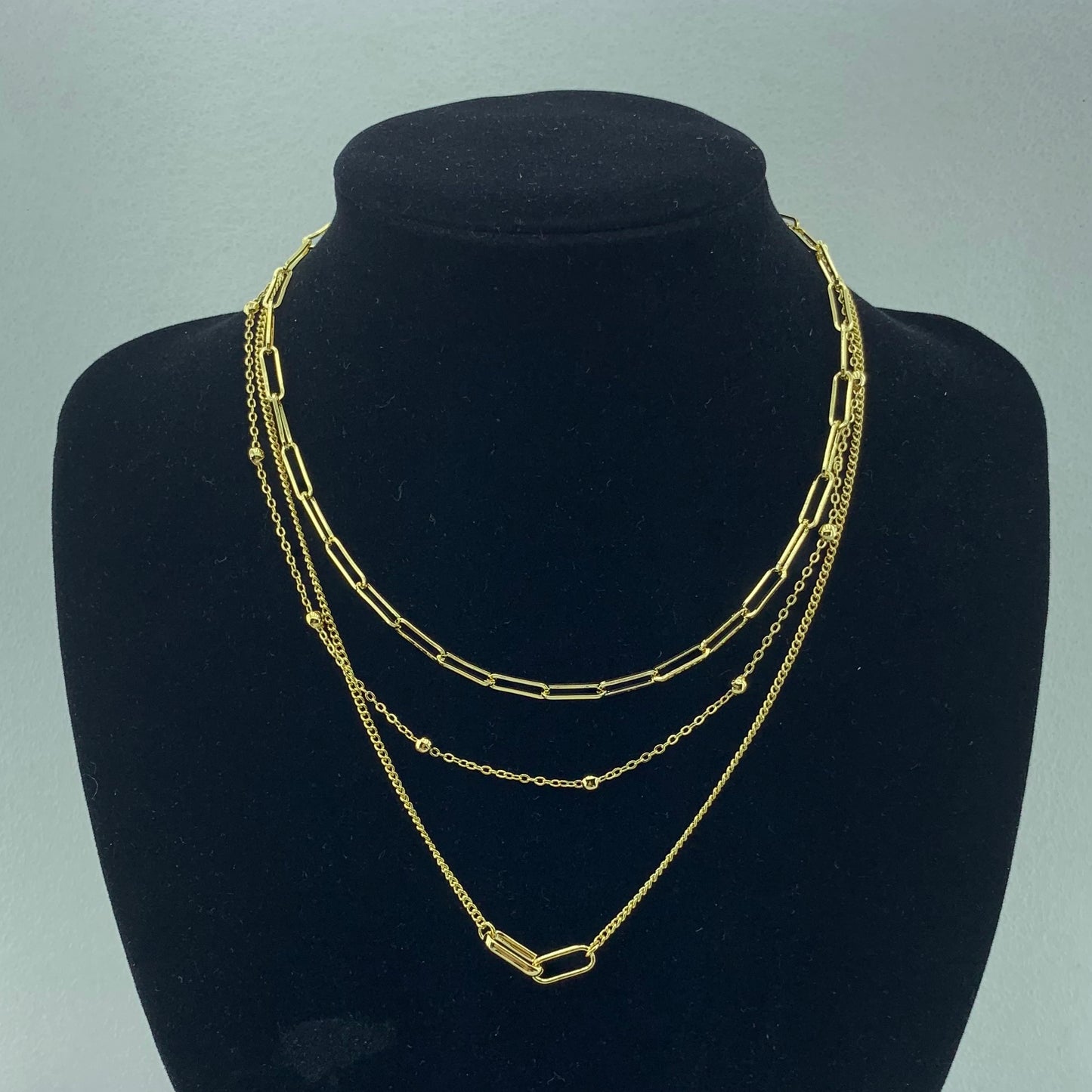Women's Fashion Multiple Layered Chain Necklace