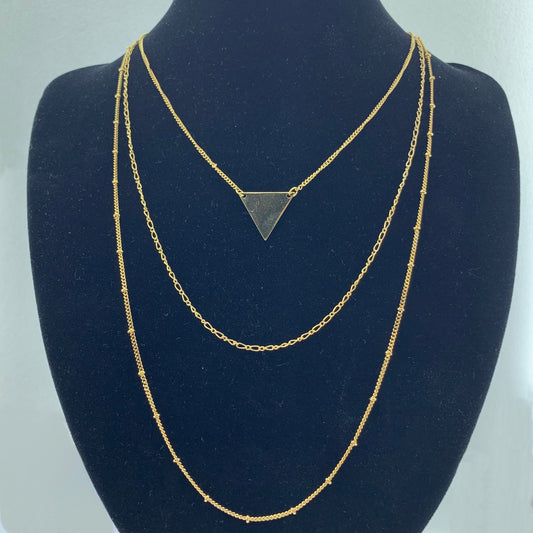 Women's Fashion Multiple Layered Chain Necklace