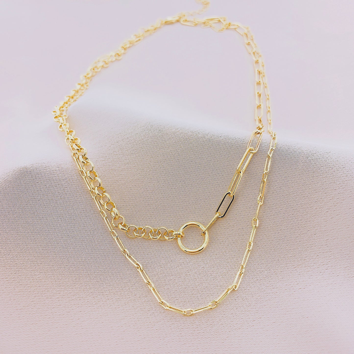 Women's Long Layer Chain Necklace