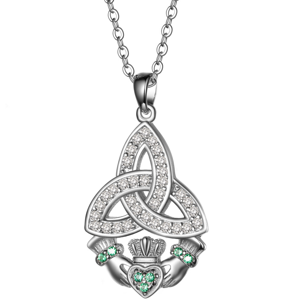 925 Silver Celtic Claddagh Jewelry Sets