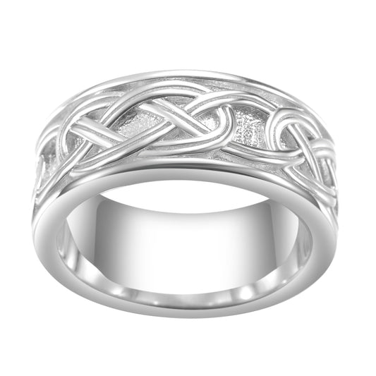 925 Silver Celtic Ring