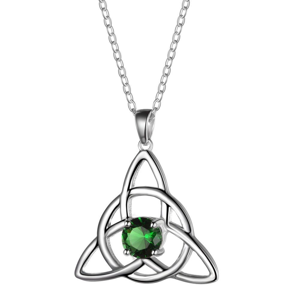 925 Silver Celtic Necklace