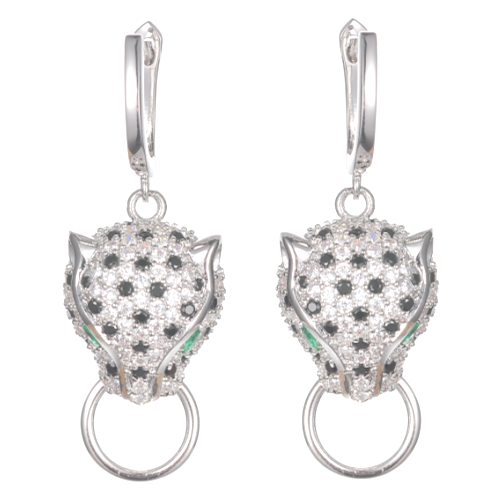 Women's Fashion Animal Leopard CZ Jewelry Sets